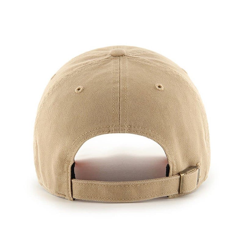 47 '47 Los Angeles Dodgers Ballpark Clean Up Dad Hat Baseball Cap - Khaki - Image 2